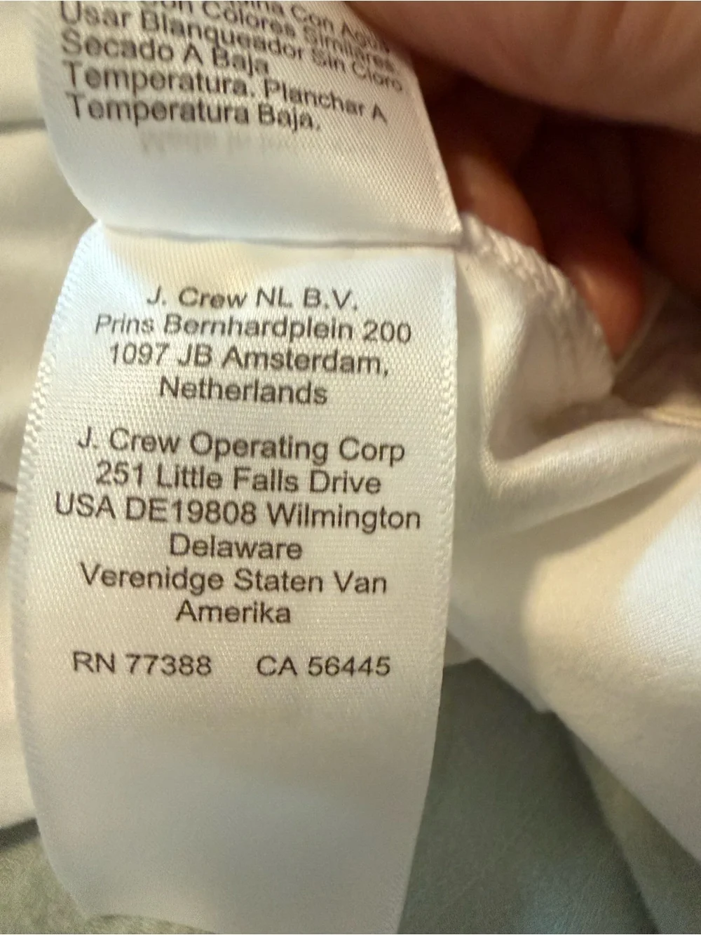 J.Crew Performance Polo Shirt Mens L White Stretch Golf Preppy Classic